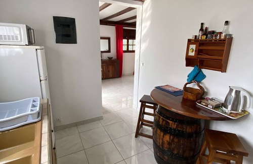 Riviere-Salee Villa | LES VILLAS PAMEYAQUE/LA VILLA PAME with swimming pool, facing the Caribbean Sea