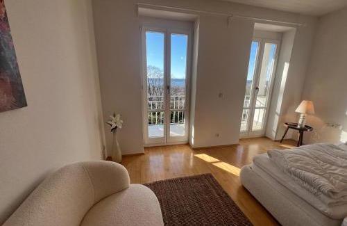 Herrsching am Ammersee Apartment | LIBORIA I Villa mit Seeblick 10min vom See