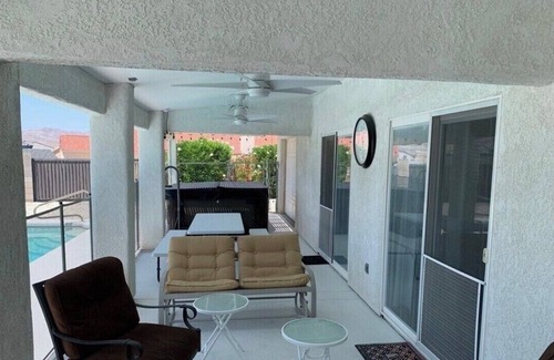 Sunridge Estates House | Life is Better on the River Snowbirds are Welcome-message for monthly rates.