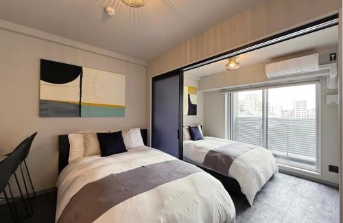 Hiroshima City Centre Apartment | Lifement by b hotel - 1min to Peace Park, Modern and Secure Apt