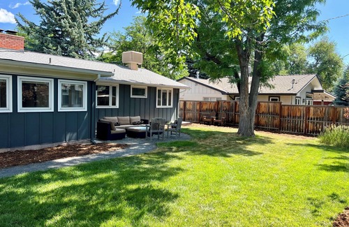 Green Meadows House | Light + Bright Boulder Midcentury 30+ day rental