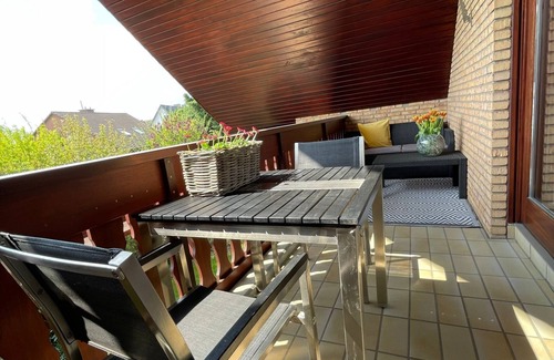 Bad Sassendorf Apartment | Light-flooded vacation apartment (60 sqm) for two people with south-facing balcony