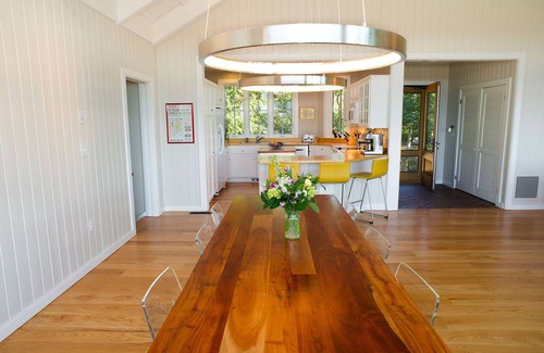 Chilmark House | Light Open Vacation Home, Sweeping Waterviews, Hill Top, Private