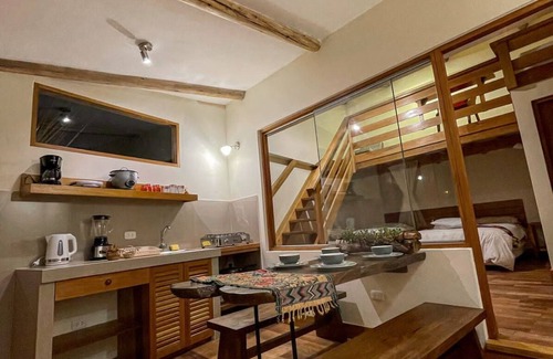 Huaran Apartment | Light Wood - Cabaña NogalnHermosa Cabaña en el centro del pueblo de Huaran