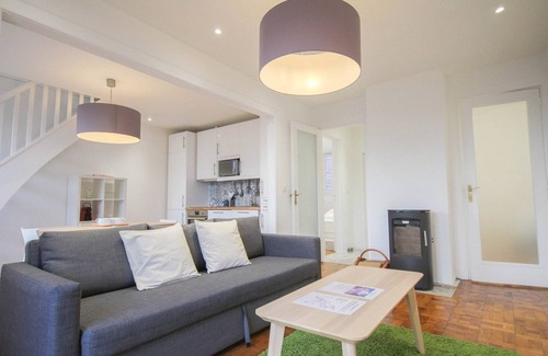Wazemmes Apartment | Lille Wazemmes- One bedroom with balcony and view