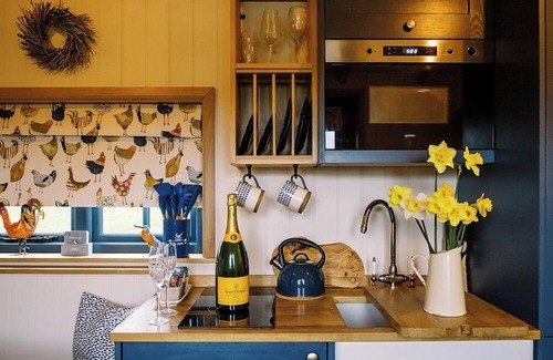Bottesford Cabin | Lillie's Shepherd's Hut - Wellness & Hot Tub