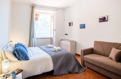 Limonta Apartment | Limonta Lake View Apartment with Private Parking