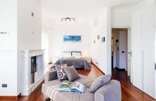 Limonta Apartment | Limonta Lake View Apartment with Private Parking