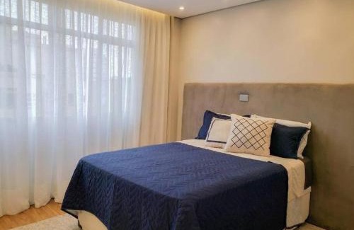 Santos Apartment | Lindo e Moderno na praia do Gonzaga com ar