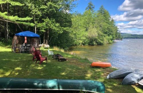Franklin House | Little Loon Cottage and Beach on Webster Lake