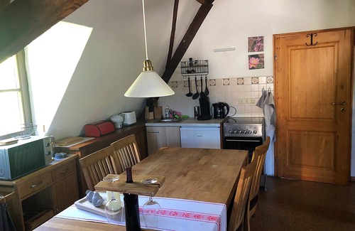 Merl Apartment | Living in a listed Winzerhof, Stylish gallery apartments