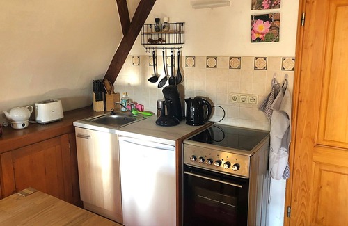 Merl Apartment | Living in a listed Winzerhof, Stylish gallery apartments