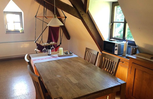 Merl Apartment | Living in a listed Winzerhof, Stylish gallery apartments