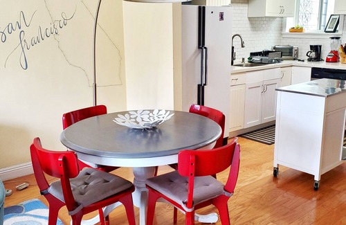 Noe Valley Apartment | Local living in SF. Full deck. Great views, safety and privacy.