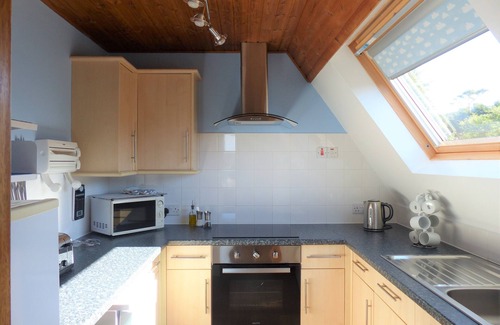 Drumchork Ski Chalet | Lodge 4 - No Pets - Aultbea Lodges - Woodland and Sea Views of Loch Ewe