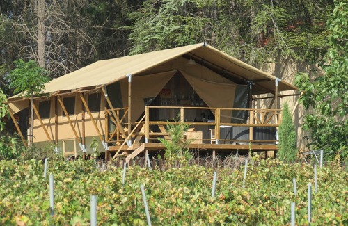 Laure-Minervois Apartment | LODGE SAFARI TENT GRENACHE