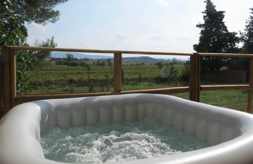 Laure-Minervois Apartment | LODGE SAFARI TENT GRENACHE