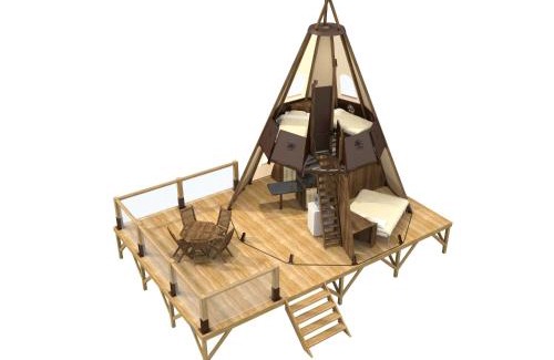 Arc-et-Senans Other | Lodge Tipi, L'Indienne