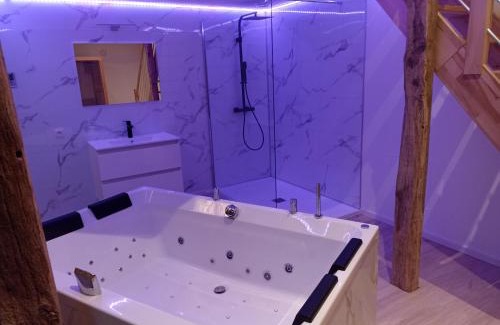 Basse-Bodeux Apartment | Loft blanc (baignoire balnéo et sauna)