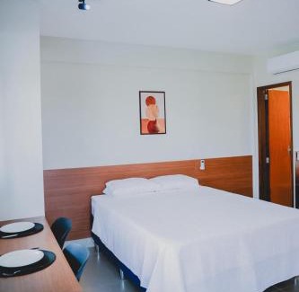 Dom Aquino Apartment | Loft completo e climatizado a 2 minutos do centro