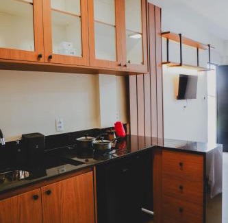 Dom Aquino Apartment | Loft completo e climatizado a 2 minutos do centro