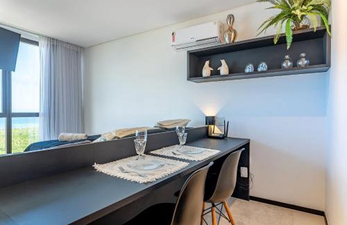 Barra de Jangada Apartment | Loft Frente al Mar | Vista Río | Piscina & Sauna