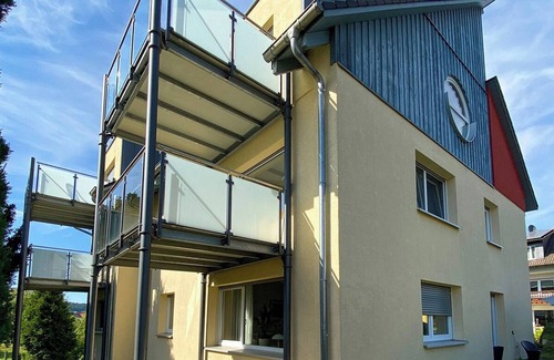 Petersberg Apartment | Loft-like feel-good flat with great balcony between Fulda and Rhön