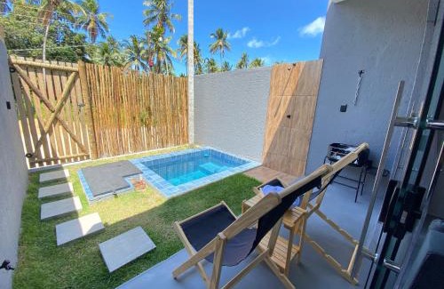 Porto de Pedras House | LOFT Mar 101 - Com Piscina Privativa a Poucos Passos de Vilas Gastronômicas Polo de Artesanato e Associação Peixe-boi