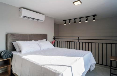 Jardim Oriental Apartment | LOFT Maravilhoso Metrô SP Expo Aeroporto com AC