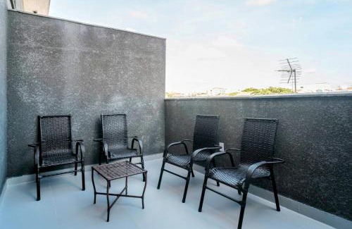 Jardim Oriental Apartment | LOFT Maravilhoso Metrô SP Expo Aeroporto com AC