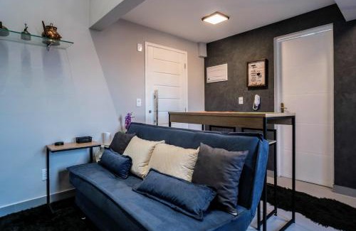 Jardim Oriental Apartment | LOFT Maravilhoso Metrô SP Expo Aeroporto com AC