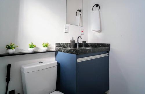 Jardim Oriental Apartment | LOFT Maravilhoso Metrô SP Expo Aeroporto com AC