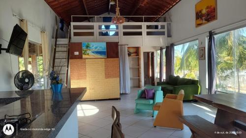 Aquiraz Apartment | Loft Rústico com Piscina e Churrasqueira