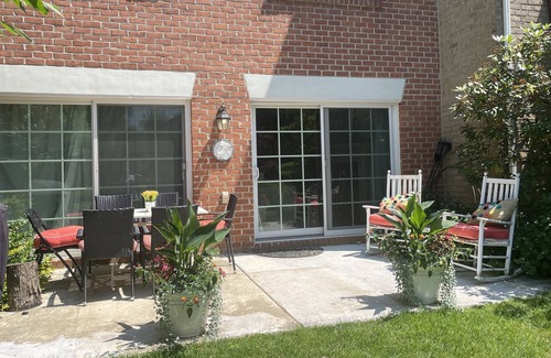 Mays Chapel House | Loft style townhome on tree-lined semi-private neighborhood