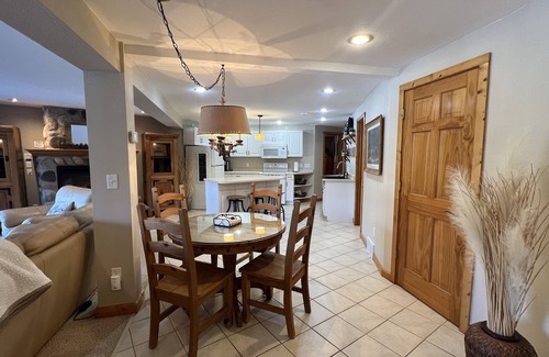 St. Joseph Apartment | LOG BEAR DEN near SJU, CSB & Wobegon Trail. Relaxing. Romantic. Refined. Rustic.