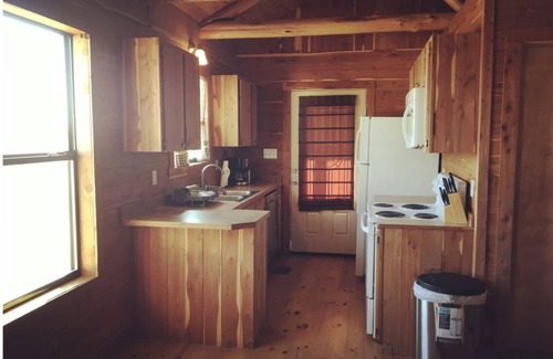 Prairie Lea Cabin | Log Cabin 1 at Son's Blue River Camp