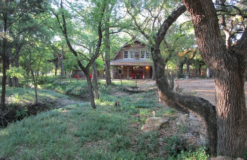 Wimberley House | Log Cabin Get Away - 2 Private River Parks/Deep Water/Rustic Cute/Pets OK