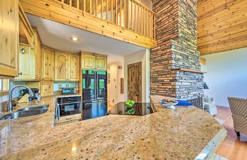 Payson Cottage | Log Cabin in Payson w/Deck, Mtn & Creek Views