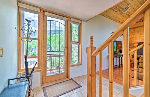 Payson Cottage | Log Cabin in Payson w/Deck, Mtn & Creek Views