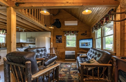 Danforth Cabin | Log Cabin, located 1/2 mile from East Grand Lake
