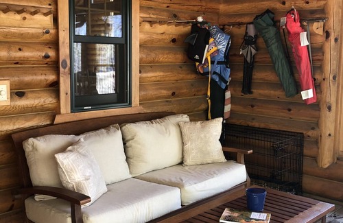 Waubun Cabin | Log Cabin On Scenic Juggler Lake ~ Dramatic Sunset Views!