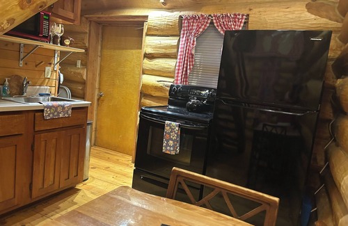 Sparta Cabin | Log cabins in quiet, peaceful Driftless Region country getaway, Sparta, WII