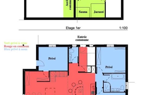 Granges House | Logement chez l'habitant étage indépendant