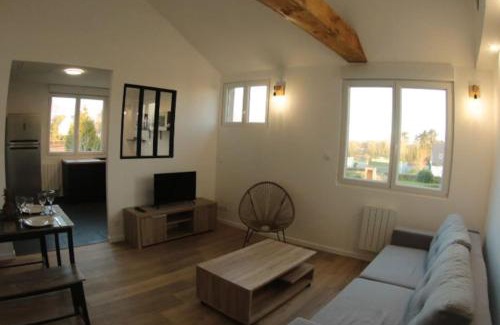 La Vraie-Croix Apartment | Logement indépendant appartement T2 bis style loft