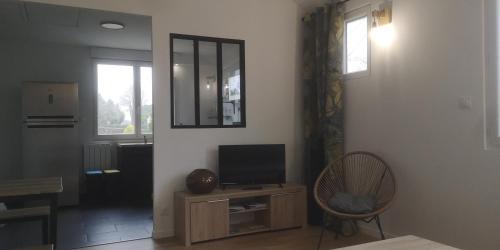 La Vraie-Croix Apartment | Logement indépendant appartement T2 bis style loft