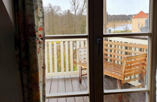 Rheinsberg Condo | LoggiaHaus am Schloss, Apartment Karlsson, 1 room maisonette, loggia with panoramic view
