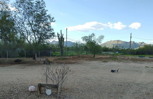 Apache Junction House | Long term RV spot at the edge of town.