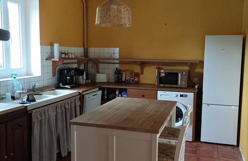 Couffy House | Longère (traditional long house) with swimming pool in a green setting