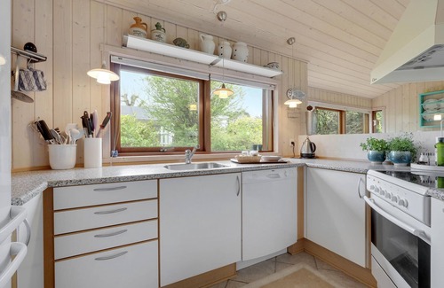 Saksild Strand House | Look forward to a beautiful vacation home with private garden and about 200 m from the beach.