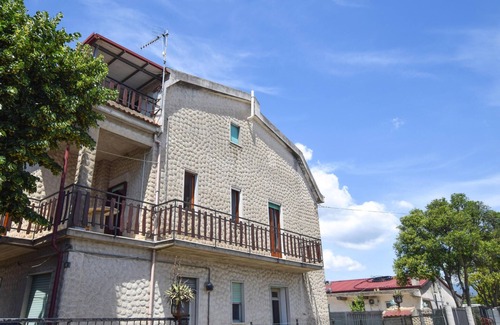 Sellia Marina Apartment | Look forward to a beautiful view of the countryside on vacation in this vacation apartment.